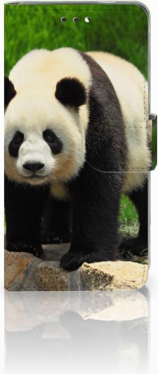Nokia 3.1 (2018) Telefoonhoesje met Pasjes Panda