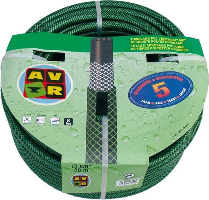 Talen Tools - Groene Tuinslang - 5/8- 50 m - Versterkt