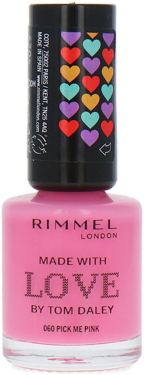 Rimmel Made With Love By Tom Daley Nagellak - 060 Pick Me Pink