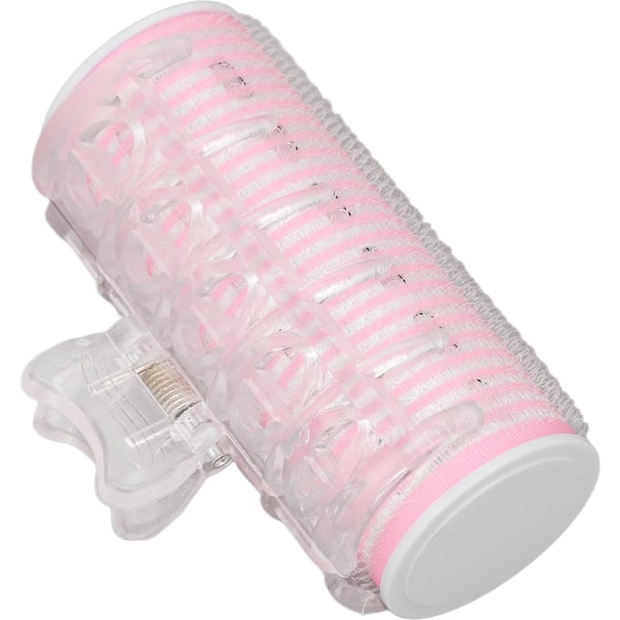 Elektrische Verwarmde Haarroller Modieus Intelligent DIY Haarroller met Clip voor Krullend Ponyhaar white