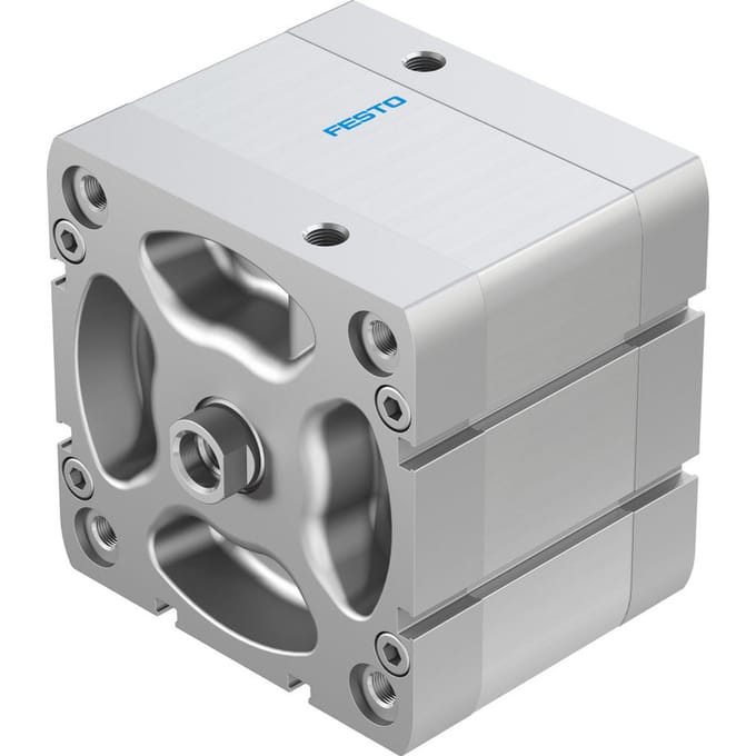 Festo Compacte Cilinder 100mm Boring 25mm Slag ISO 21287 Dubbelwerkend - 577193 - P2BUQ