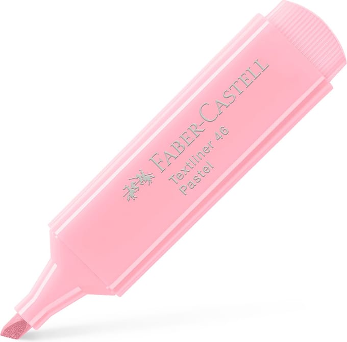 Faber-Castell tekstmarker 1546 - pastel blush - markeerstift - FC-154692