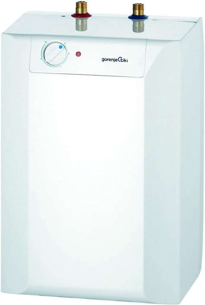 Warmwaterboiler - Watertoestel - Direct Warm Water - Drukvast Binnentank - 99 Liter Capaciteit - Wit