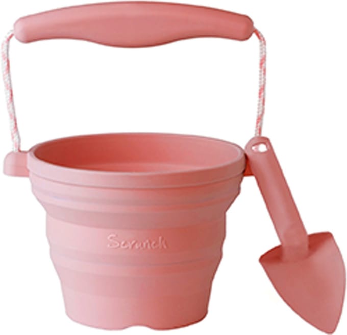 SCRUNCH Speelgoedemmer - Roze - Opvouwbaar - Recycleerbaar