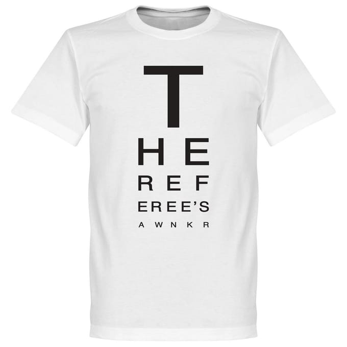 Referee Eye Test T-shirt - XXL