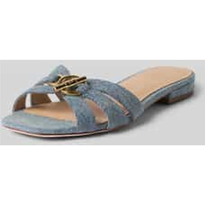 Slippers van denim model 'BLAIKE'