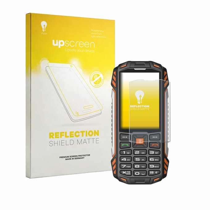 upscreen - Screenprotector voor Hammer H Power Plus LTE - Folie Beschermfolie anti glare matte