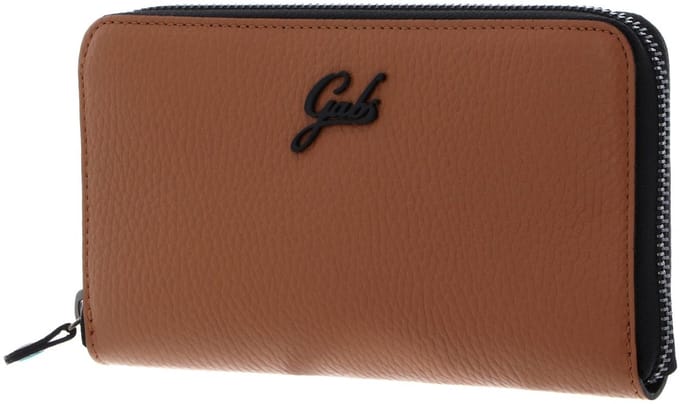 Gabs portemonnee GMONEY17 Bull Black Wallet Camoscio bruine