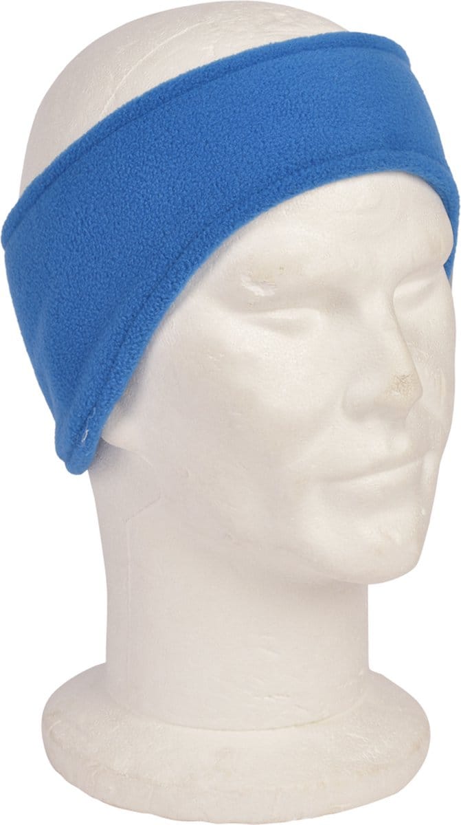 P&T Kinder Hoofdband - Micro Fleece - Blauw - 51-53