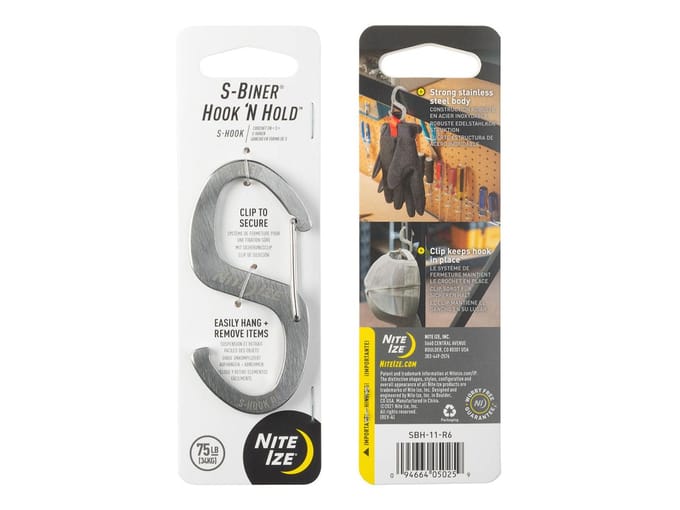 Nite Ize S-Biner Hook ´N Hold S-Hook - Karabijnhaak