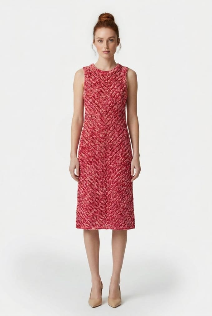 & Other Stories Flora Dress Red Größe: M | Midikleider Outlet | Damen | Rot