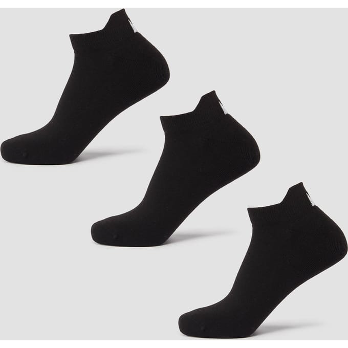 MP unisex trainingssokken (verpakking met drie stuks) - Zwart - UK 9-11