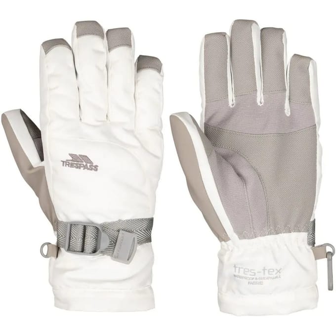Trespass Kinderen/Kinderen Simms Waterdichte Handschoenen (Wit)