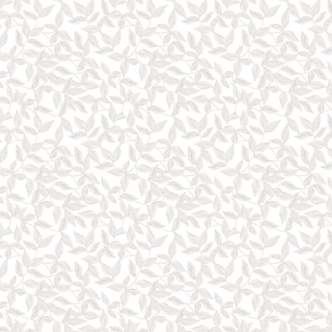 Laura Ashley Erwood Behang - Planten - 10mx52cm - Grijs