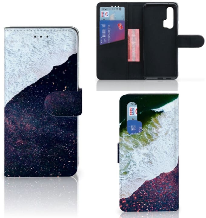 Honor 20 Pro Book Case Sea in Space
