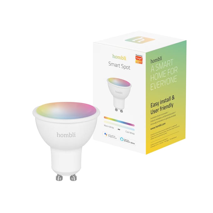 Hombli Smart Spot GU10 Colour 2 + 2 Gratis
