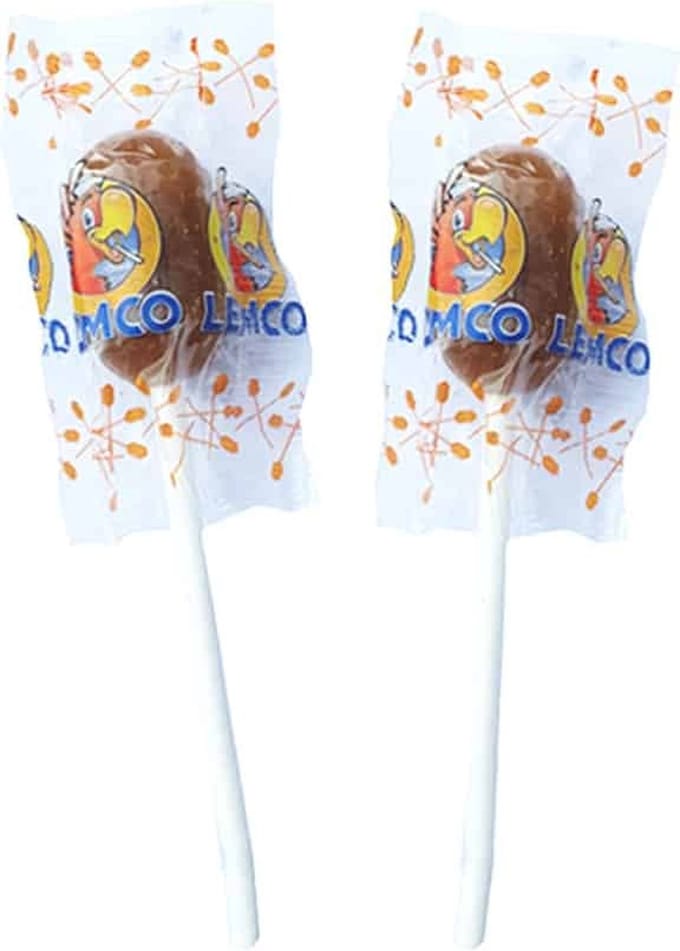 Lemco Salmiak lollies, 150 stuks