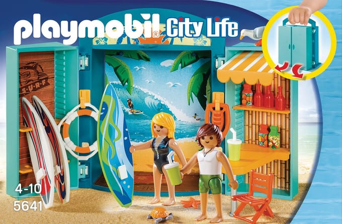 PLAYMOBIL Speelbox Surfshop  - 5641