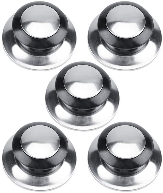 Allecto - Hittebestendige Deksels Knop - Vervangende Handvatten - 5