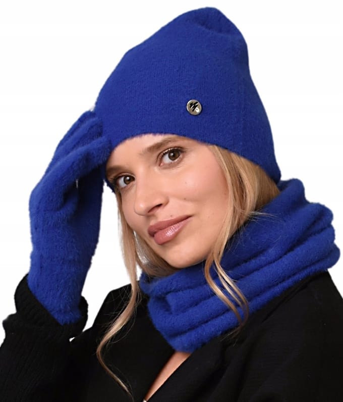 Alur - Dames Winterset - Beanie - Sjaal - Handschoenen