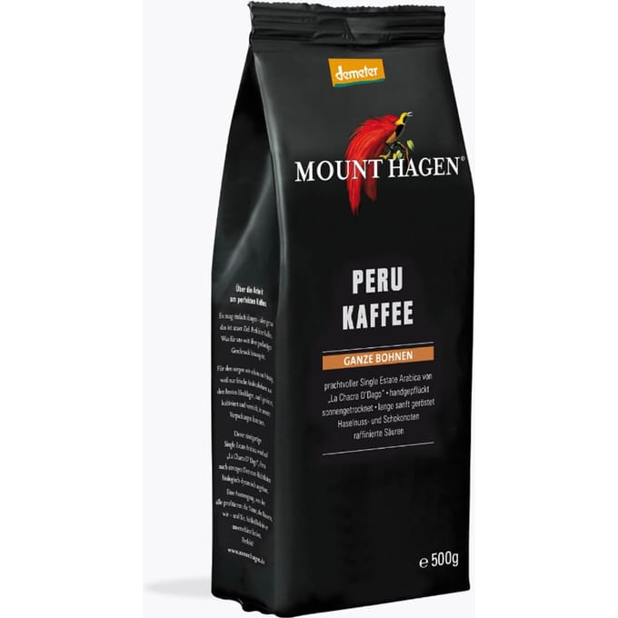 Mount Hagen Peru Koffie Biologisch 500g