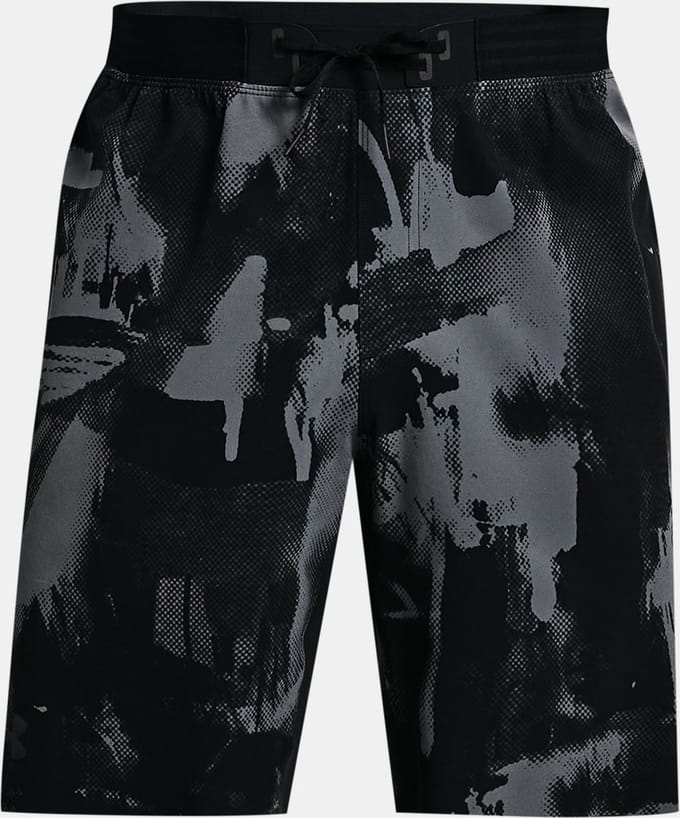 Under Armour Reign Woven Heren Short - Grijs/ Zwart - Maat M
