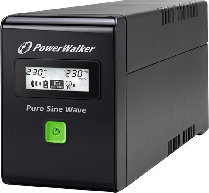 BlueWalker 10120062 - PowerWalker VI SW - 800VA/480W - Line Interactive UPS