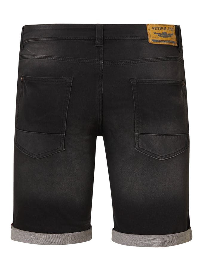 Petrol Industries - Heren Summer Denim Shorts - Zwart - Maat S
