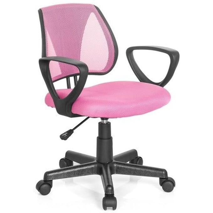 Kinder bureaustoel KIDDY CD netstof pink hjh OFFICE