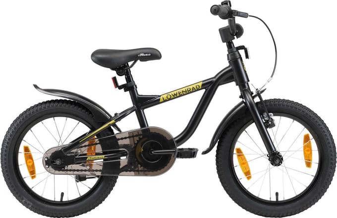 Löwenrad 16 inch wielen, zwart
