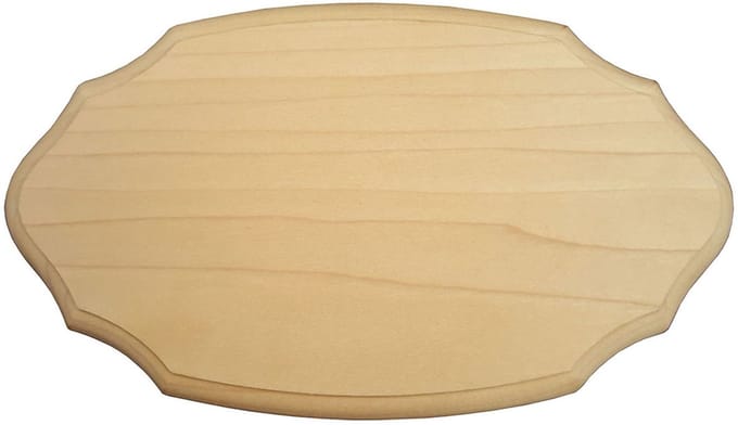 Oud Hollands Naambord Hout