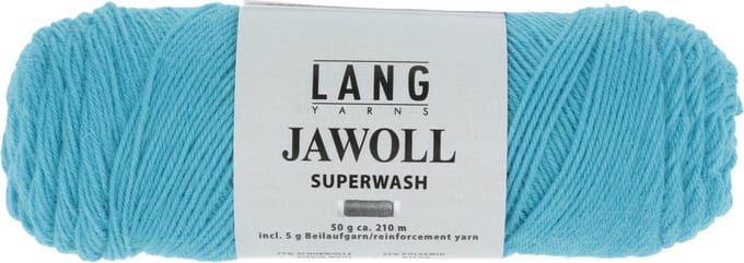 Lang Yarns Jawoll Superwash - 279 waterblauw - Sokkenwol Garen