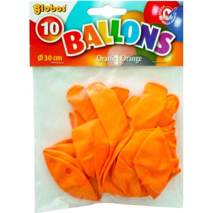 Globos Ballonnen 10 Stuks Oranje