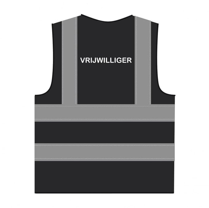 Vrijwilliger hesje RWS zwart
