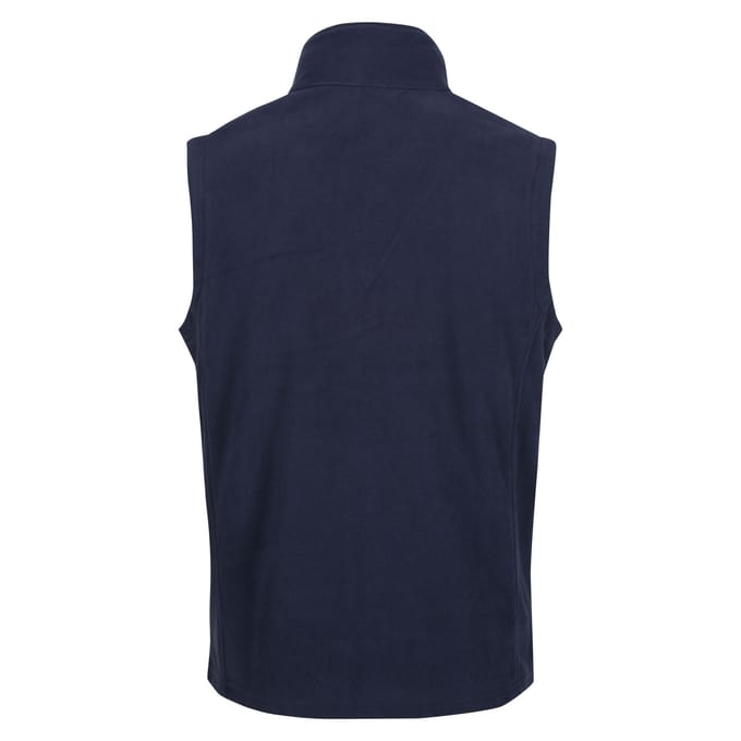 Regatta Heren 210 Microfleece Bodywarmer / Gilet (Donkere marine)