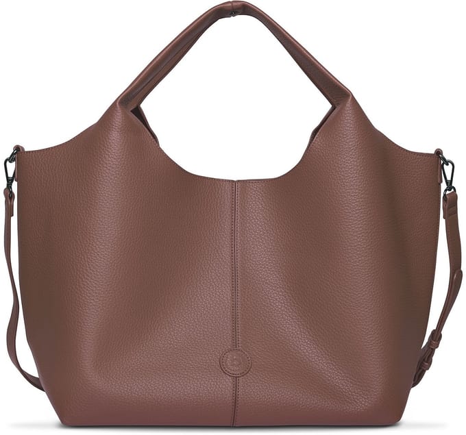 bugatti shopper schoudertas Zoe Shopper Burgundy bruine wijnrood
