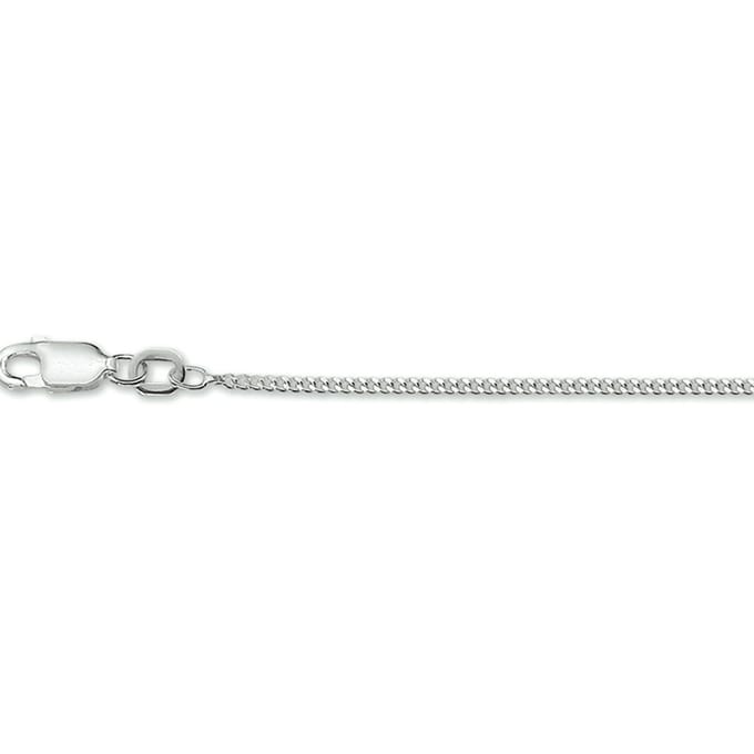 Zilveren Gourmette lengtecollier 1.8mm - 55cm