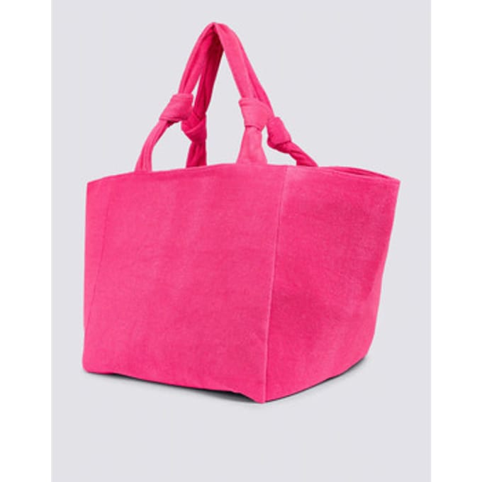 SUNDEK TERRY CLOTH TOTE BAG Pitaya