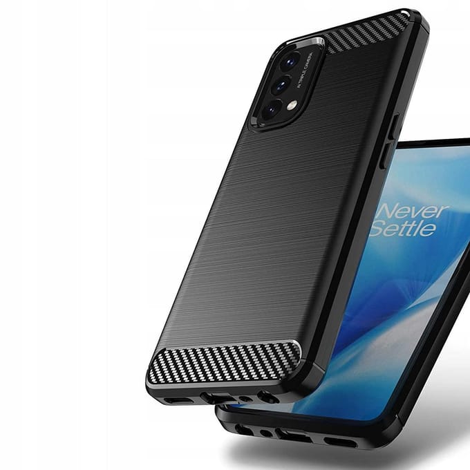 Étui Housse Flexible en Carbone OnePlus Nord N200 5G Noir