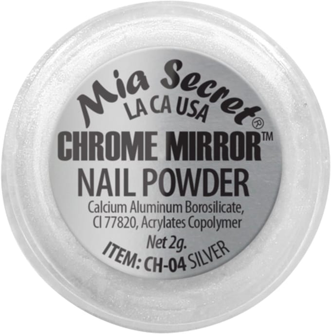 Chrome Mirror Poeder Silver-Plata
