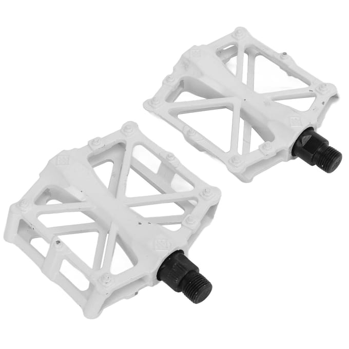Fietspedalen Antislip Lichtgewicht Mountainbike Aluminiumlegering PlatformpedalenWit wit