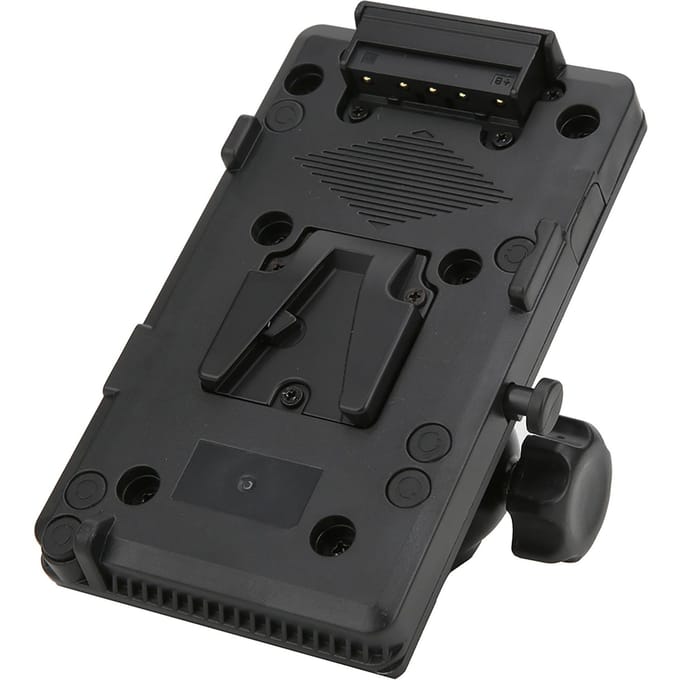 V Mount V Lock Batterij Ophangplaat D TAP Stroomvoorzieningssysteem met Bevestigingsclip Beugel black