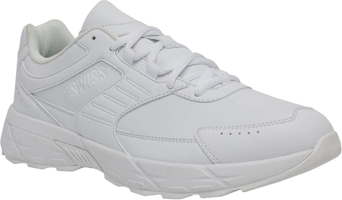 K-Swiss Dames Sneaker Vrijetijdsschoen 94778-101-M White/White