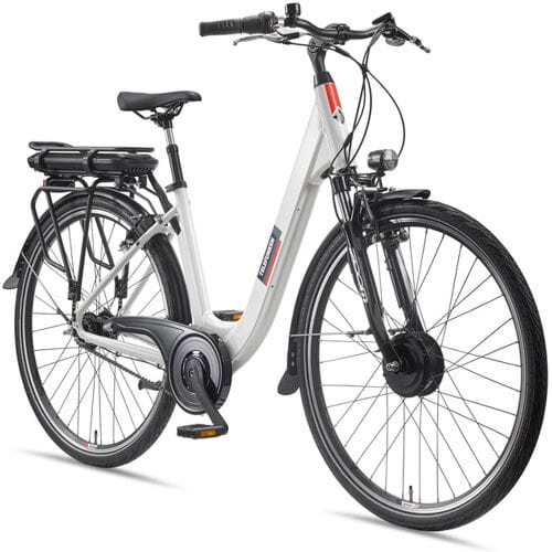 TELEFUNKEN Elektrische fiets City multitalent RC845 wit 28"