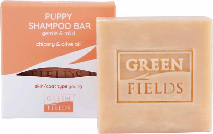 Greenfields Puppy Shampoo Bar - Hondenvachtverzorging - 6x6x2 cm