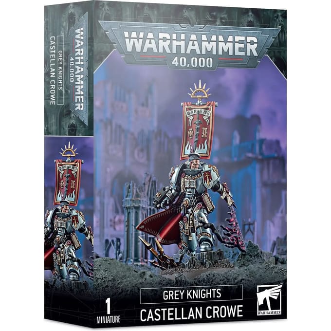 Beeldje Games Workshop Warhammer 40k - Grey Knights Castellan Crowe