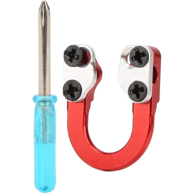 Metalen D-ring Schiet Compound Boog Accessoires Boogschietuitrusting met Schroevendraaierrood