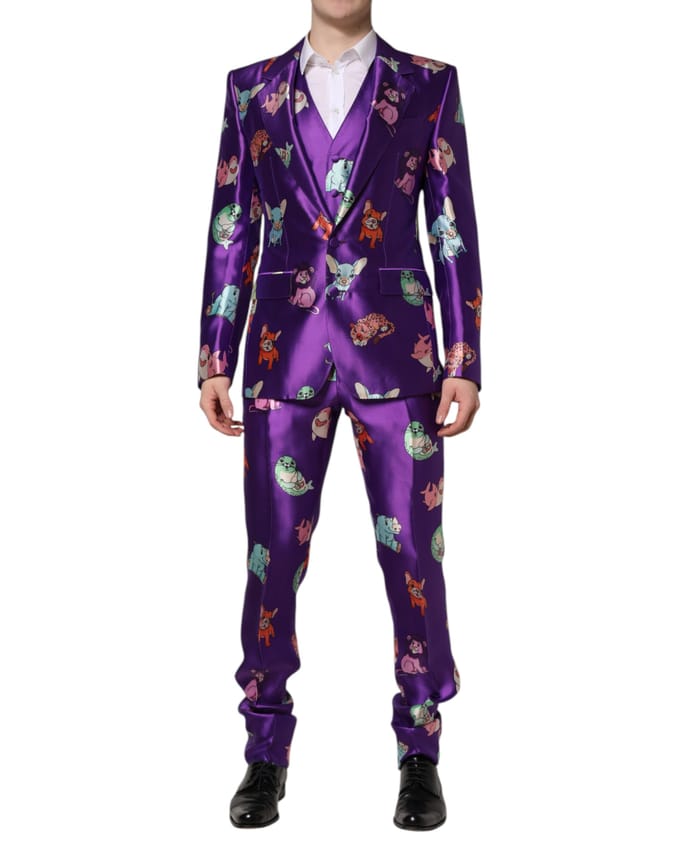 Cartoon Dierenprint Pak