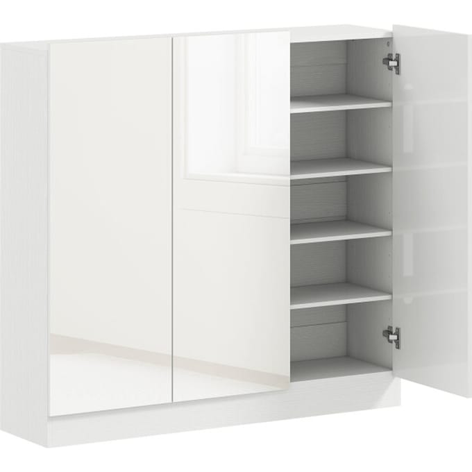 4goodz Homcom schoenenkast 20-30 paar schoenen hoogglans