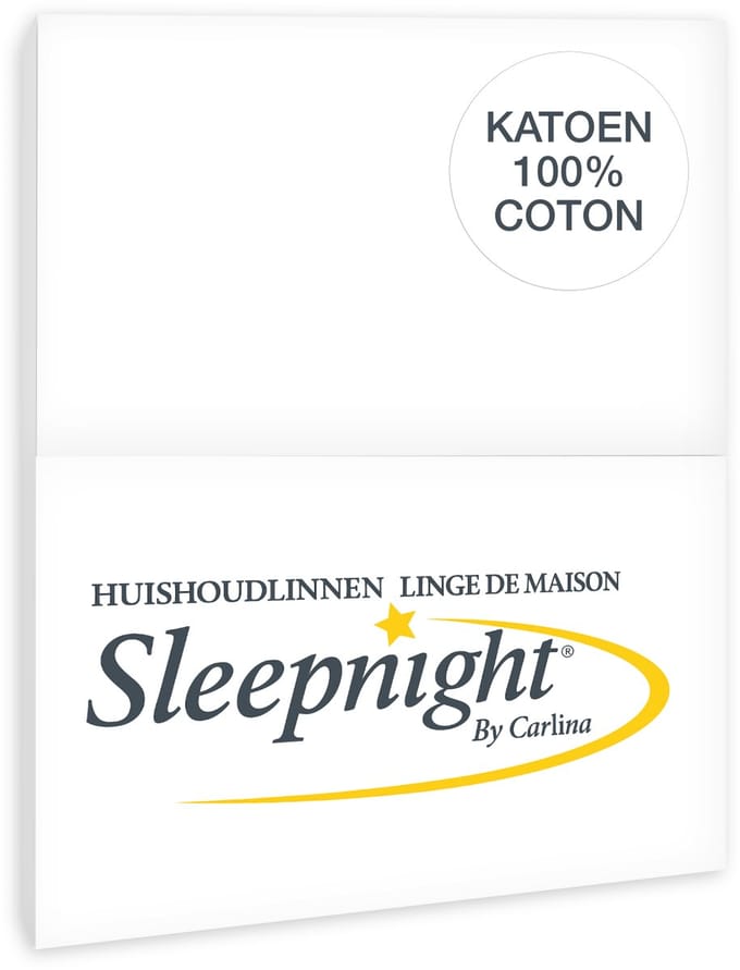 Sleepnight Kussensloop Katoen Wit - 50 x 70 cm - [Wit]